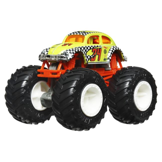 HOT WHEELS MONSTER TRUCK MASINUTA VOLKSWAGEN BEETLE SCARA 1:64 VIVMTFYJ44_HTM65