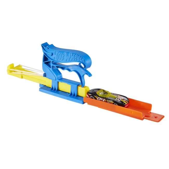 HOT WHEELS SET LANSATOR PORTABIL ALBASTRU SI MASINUTA VIVMTFTH84_FVM08