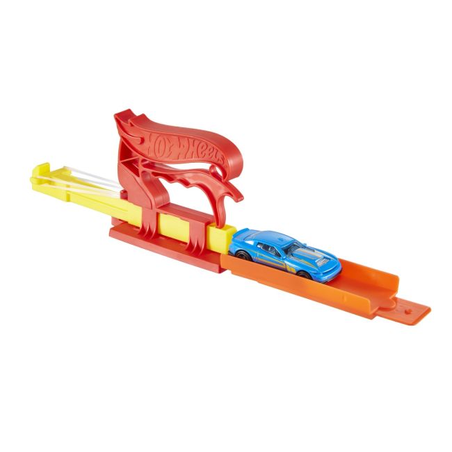 HOT WHEELS SET LANSATOR PORTABIL ROSU SI MASINUTA VIVMTFTH84_FVM09
