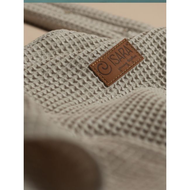Marsupiu isara quick full buckle v2 cream waffle