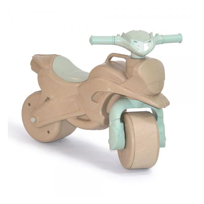 Motocicleta de impins MyKids Racing 0139/01 eco Beige-Turquoise 00086920