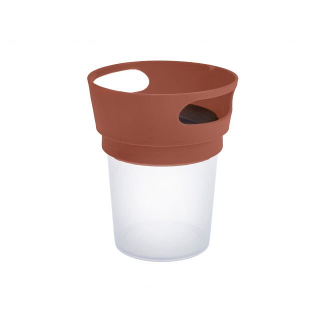 Recipient pentru gustrari cu capac, BabyJem (Culoare: Apricot) JEMbj_8744