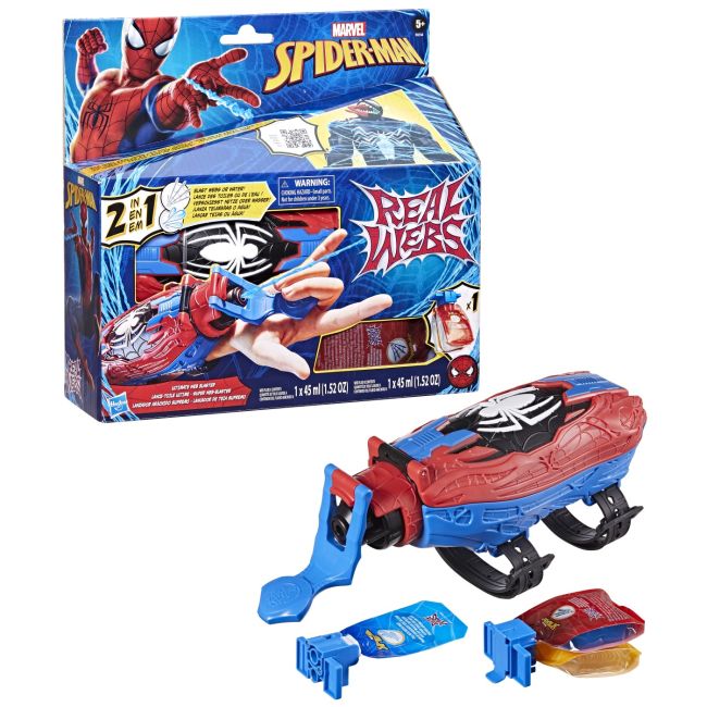 SPIDERMAN BLASTER CU PANZA DE PAIANJEN VIVF8734