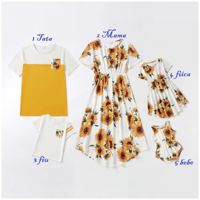 Set pentru intreaga familie - Floarea soarelui AD9721