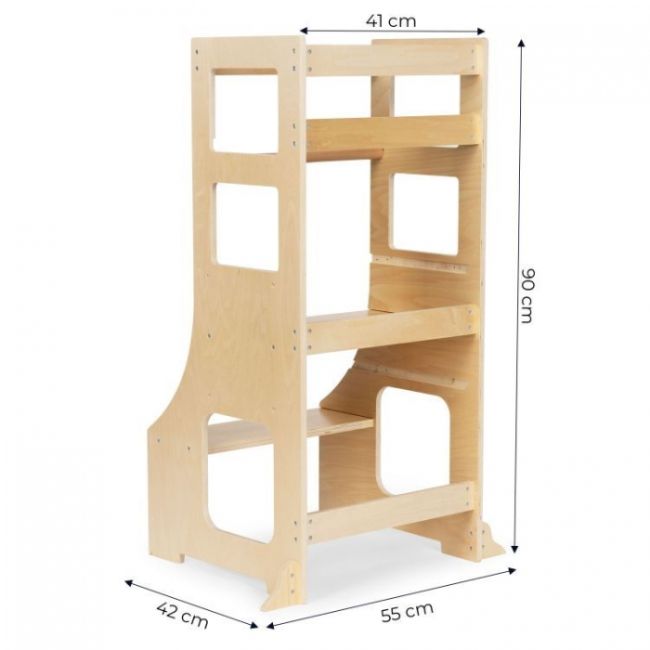 Turn de invatare ajustabil din lemn ecotoys esc-w-070a edeediesc-w-070a