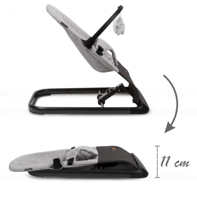 Balansoar pentru copii kidwell laro - grey black edeedilebular01a2