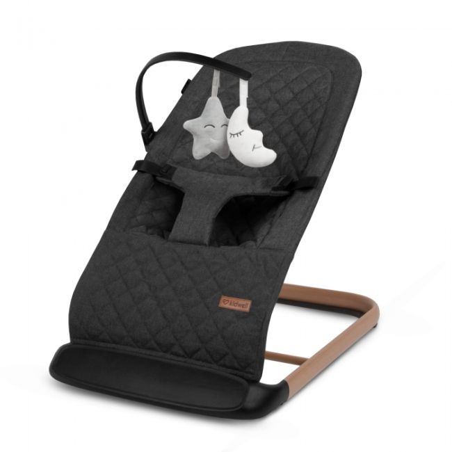 Balansoar pentru copii kidwell laro - wooden black edeedilebular01a3