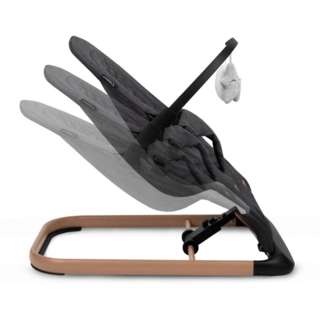 Balansoar pentru copii kidwell laro - wooden black edeedilebular01a3