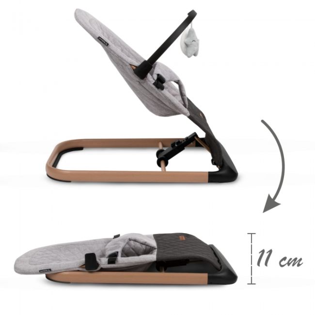 Balansoar pentru copii kidwell laro - wooden grey edeedilebular01a1