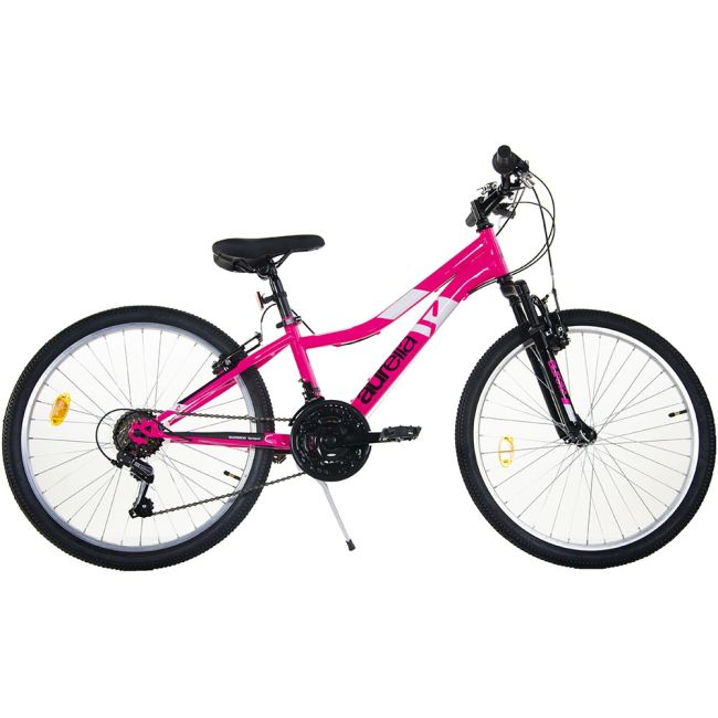 Bicicleta dino bikes 24'' mtb femei ring roz hubdb-424ds-02-pi