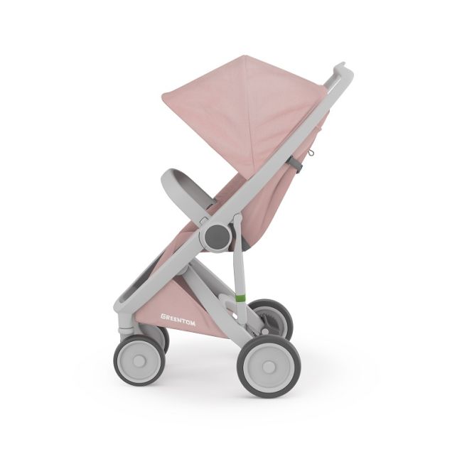 Carucior, Greentom, Classic Upp, 100% Ecologic, Grey Blossom KRTAFGREYBLOSSOM