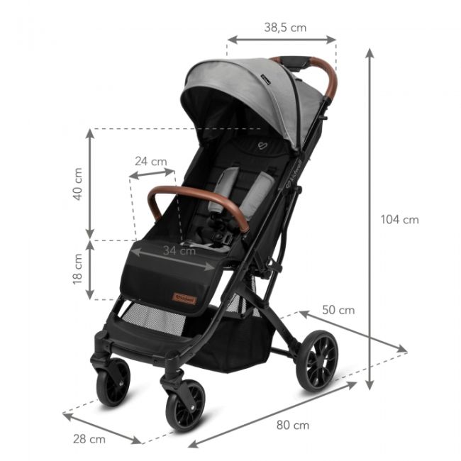 Carucior sport kidwell colmer cool grey edeediwospcol02a0