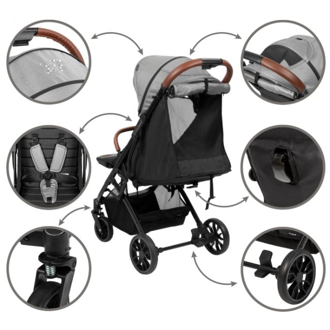 Carucior sport kidwell colmer cool grey edeediwospcol02a0