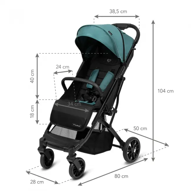 Carucior sport kidwell colmer royal green edeediwospcol03a0