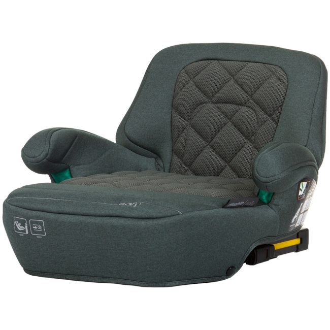 Inaltator auto chipolino safy i-size 125-150 cm pastel green cu sistem isofix hubsdksf0244pg