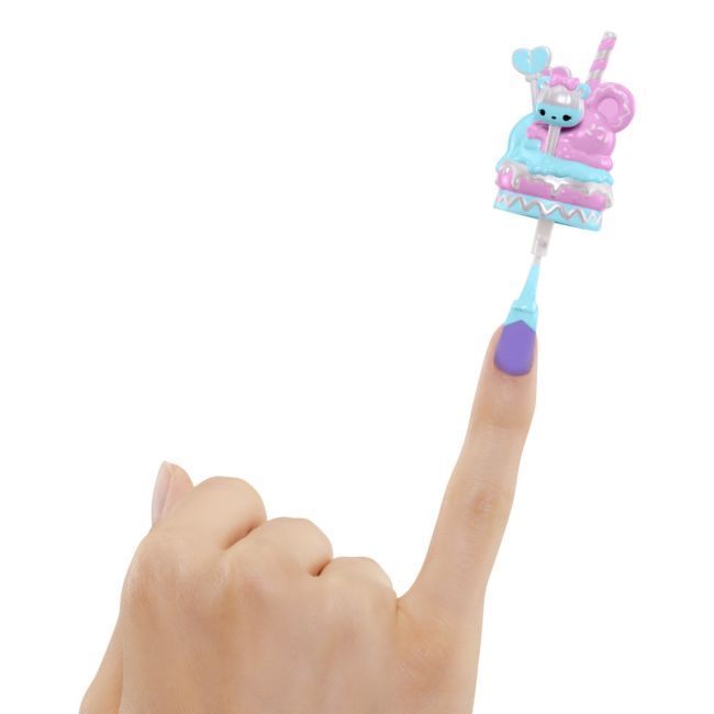 L.O.L. SURPRISE! OMG SWEET NAILS CANDYLICIOUS SPRINKLES SHOP SET PAPUSA CU ACCESORII VIVMGA503781EUC