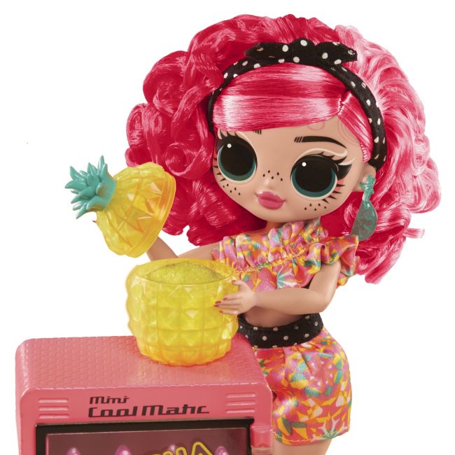 L.O.L. SURPRISE! OMG SWEET NAILS PINKY POPS FRUIT SHOP SET PAPUSA CU ACCESORII VIVMGA503842EUC