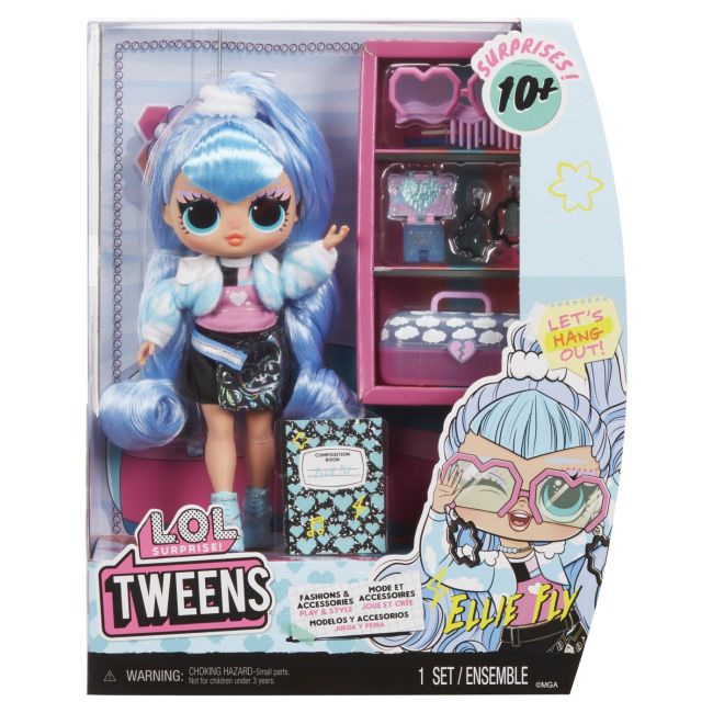 L.O.L. SURPRISE! TWEENS PAPUSA FASHIONISTA ELLIE FLY CU SURPRIZE VIVMGA591689EUC