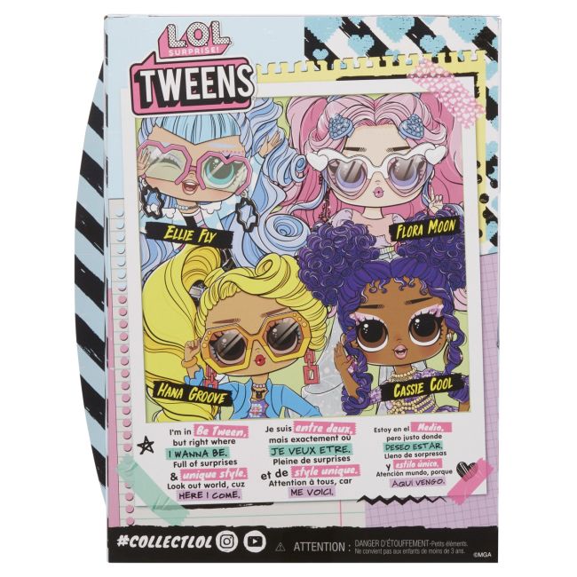L.O.L. SURPRISE! TWEENS PAPUSA FASHIONISTA ELLIE FLY CU SURPRIZE VIVMGA591689EUC