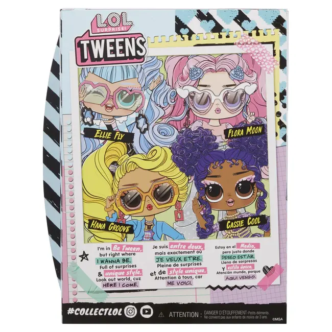 L.O.L. SURPRISE! TWEENS PAPUSA FASHIONISTA ELLIE FLY CU SURPRIZE VIVMGA591689EUC