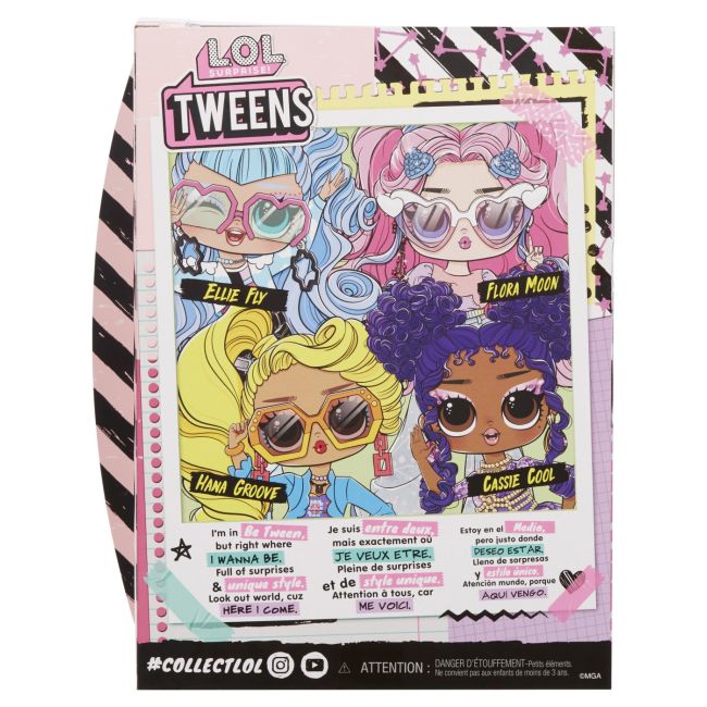 L.O.L. SURPRISE! TWEENS PAPUSA FASHIONISTA FLORA MOON CU SURPRIZE VIVMGA591665EUC