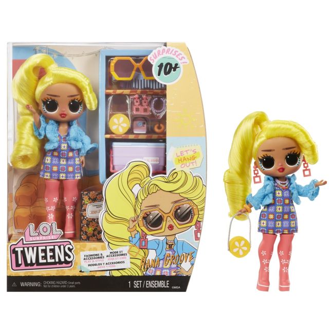 L.O.L. SURPRISE! TWEENS PAPUSA FASHIONISTA HANA GROOVE CU SURPRIZE VIVMGA591658EUC