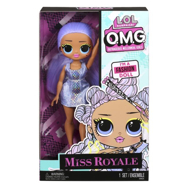 L.O.L SURPRISE! O.M.G. PAPUSA MISS ROYALE VIVMGA987710EUC