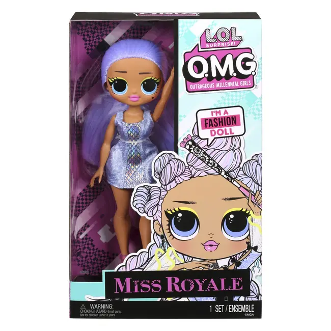 L.O.L SURPRISE! O.M.G. PAPUSA MISS ROYALE VIVMGA987710EUC