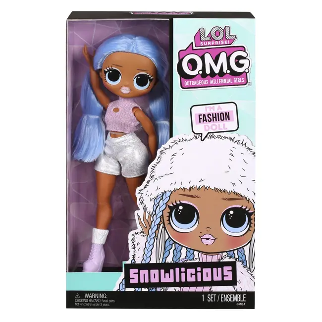 L.O.L SURPRISE! O.M.G. PAPUSA SNOWLICIOUS VIVMGA987703EUC