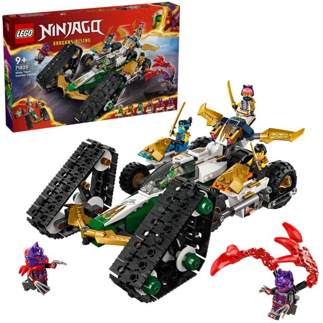 LEGO NINJAGO VEHICUL COMBINAT AL ECHIPEI NINJA 71820 VIVLEGO71820