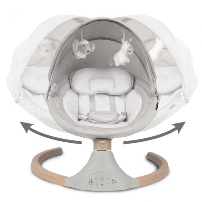 Leagan electric 2 in 1 kidwell luxi - wooden light melange edeedibuellux01a4