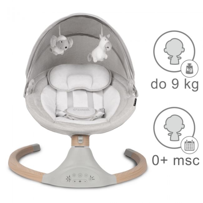 Leagan electric 2 in 1 kidwell luxi - wooden light melange edeedibuellux01a4
