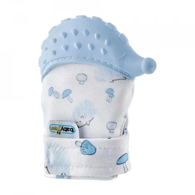 Manusa bebelusi pentru dentitie Scratch Gloves (Culoare: Gri) JEMbj_6124