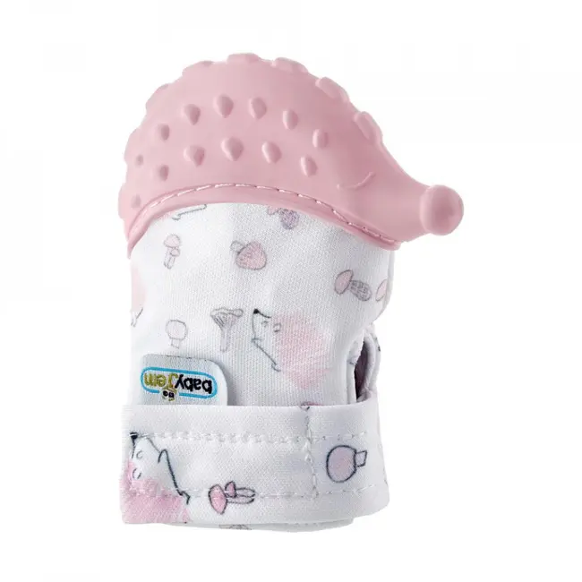 Manusa bebelusi pentru dentitie Scratch Gloves (Culoare: Gri) JEMbj_6124