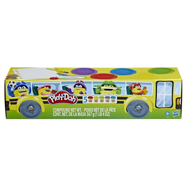 PLAY-DOH PACHET DE 5 CUTII BACK TO SCHOOL VIVF7368