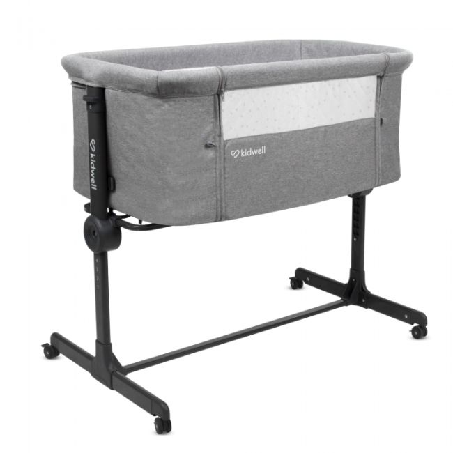 Patut cu laterala deschizabila kidwell snuzzy - light grey edeedilodosnu01a1