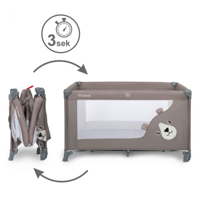 Patut pliabil kidwell blissy - beige edeedilotubli02a1