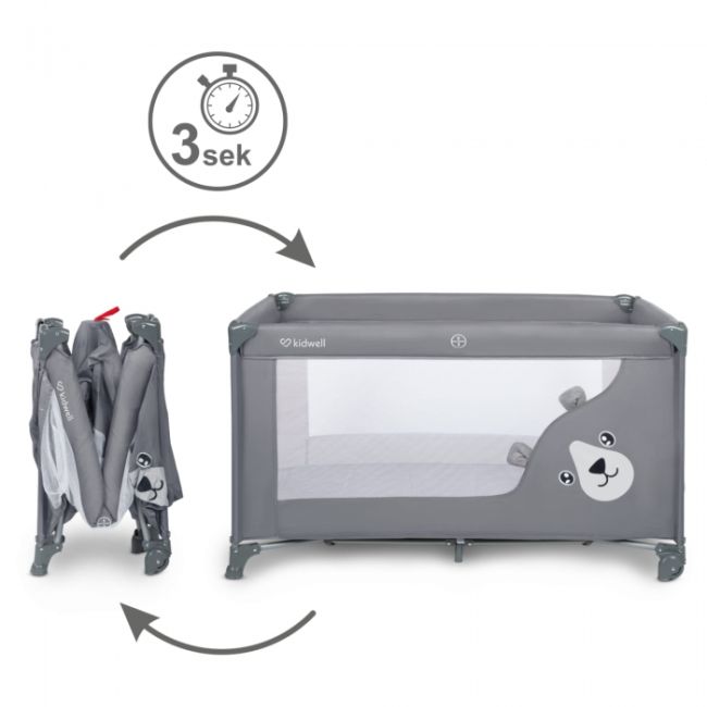 Patut pliabil kidwell blissy - gray edeedilotubli01a1