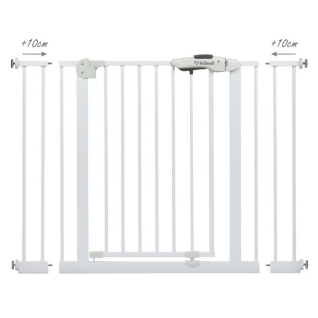 Poarta de siguranta 74-105 cm kidwell guarda - alb edeedibrzagua01a1