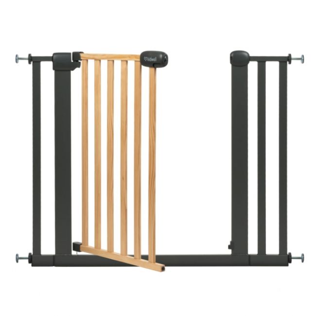 Poarta de siguranta 74-105 cm kidwell trasti - negru edeedibrzatra01a1