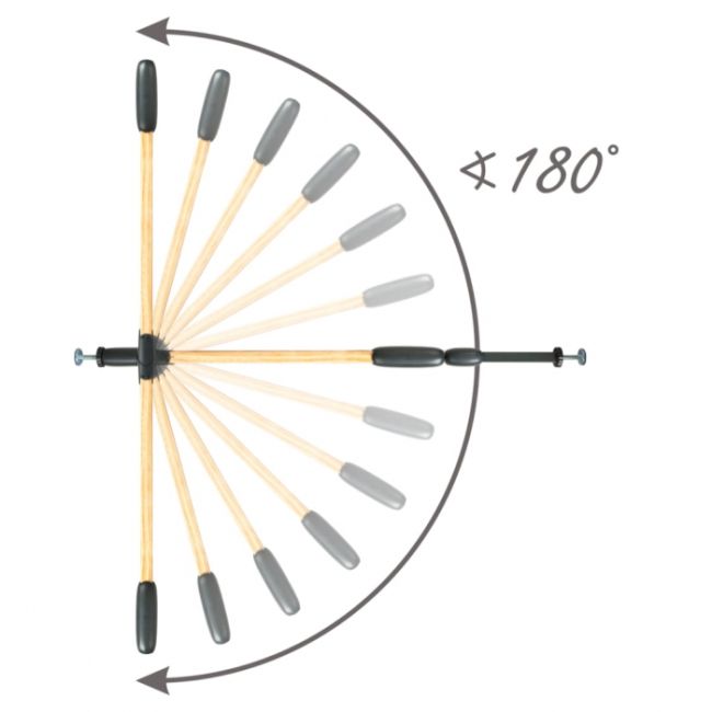 Poarta de siguranta 74-105 cm kidwell trasti - negru edeedibrzatra01a1