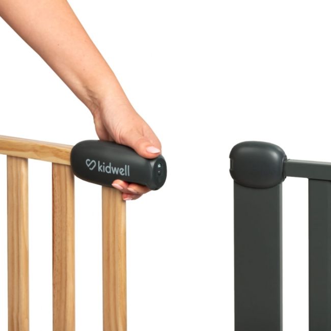 Poarta de siguranta 74-105 cm kidwell trasti - negru edeedibrzatra01a1
