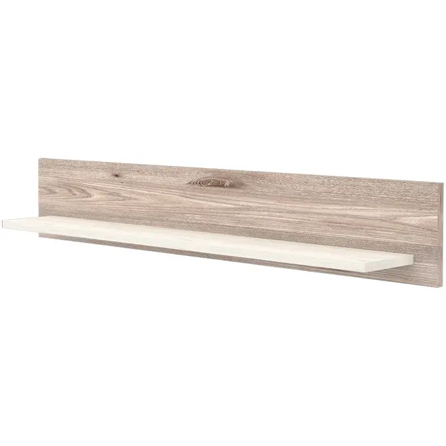 Raft de perete hubners sofia 80 cm crem nisip hubrphs80cn