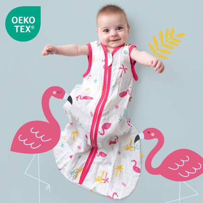 Sac de dormit Bamboo Flamingo 90 cm 0.5 Tog BBXCJ312-05W