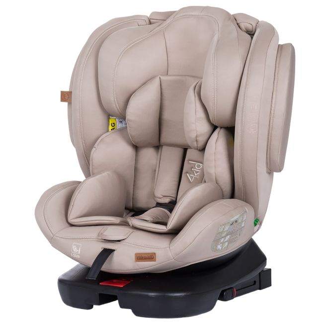 Scaun auto chipolino 4kid 0-36 kg humus i-size 40-150 cm cu sistem isofix hubstk4k02203hu