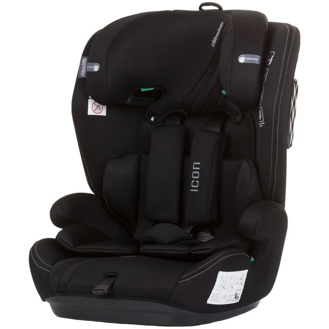 Scaun auto chipolino icon i-size 76-150 cm obsidian hubstkic02401ob