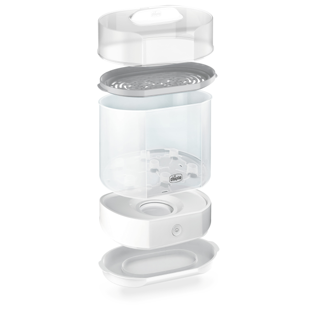 Sterilizator electric cu aburi Chicco 3 in 1 Steril Natural, 0luni+ CHC0739110-7
