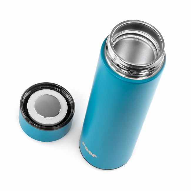 Termos din otel inoxidabil vidat ColourDesign, 450 ml, albastru, Reer 90013