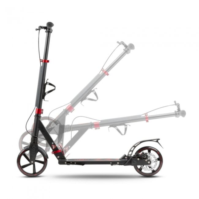 Trotineta pliabila de oras cu frana pe maner wxm rst-a02 - red edeedihmrsta02