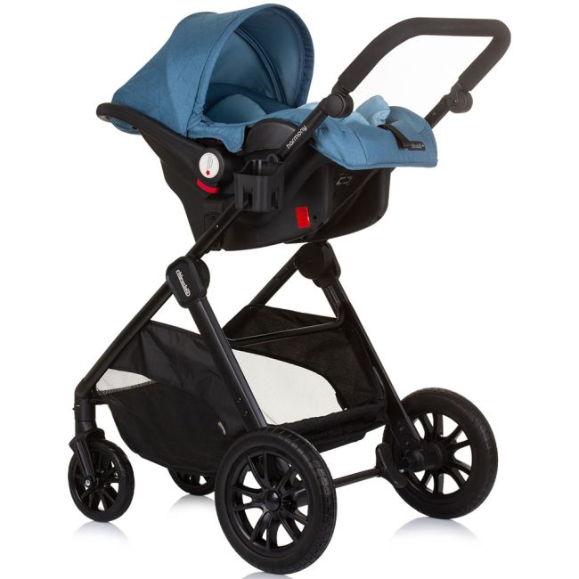 Carucior chipolino harmony 3 in 1 blue hubst-kkhr02404bl